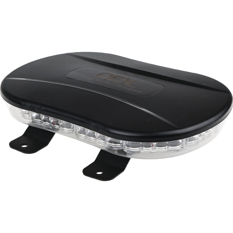 OEX 12/24V Low Profile Minibar Amber LED Clear Lens