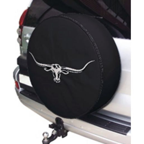 R.M. Williams Longhorn Spare Wheel Cover Wcrmblk