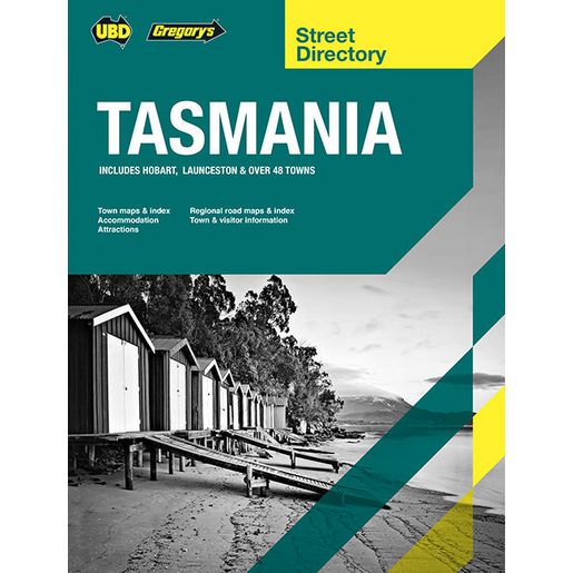 UBD Tasmania Street Directory 2021 22nd Edition