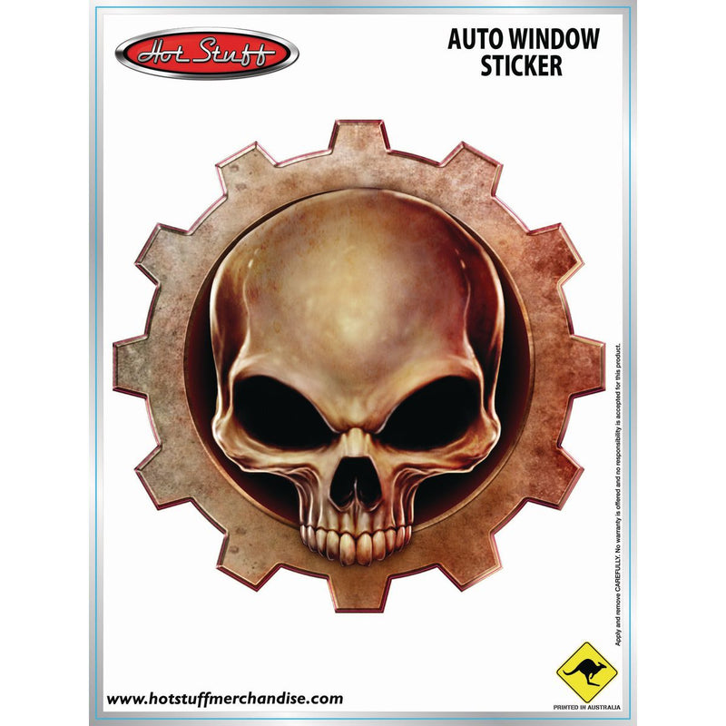 Hotstuff Gear Skull Auto Sticker SH704