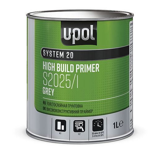 U-Pol System 20 High Build Primer Nr Gray 1L S2025/1