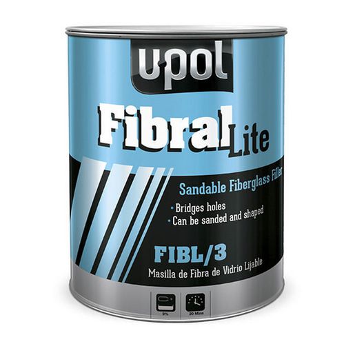 U-Pol Fibral Lite Lightweight Sandable Fiberglass Filler