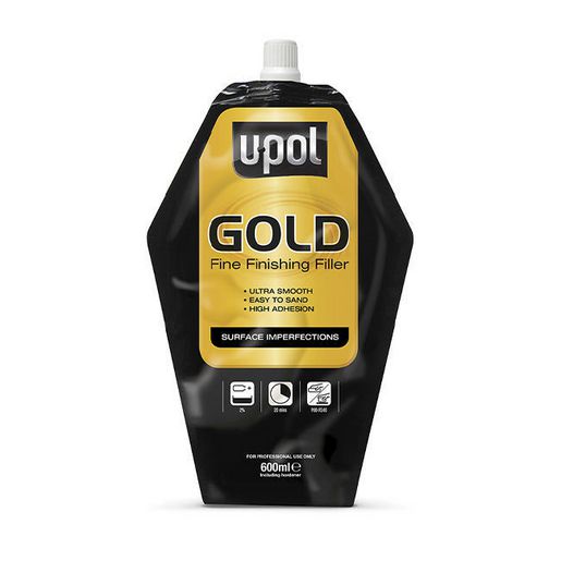 U-Pol Gold Liteweight Fine Filler 440Ml Goldlwff