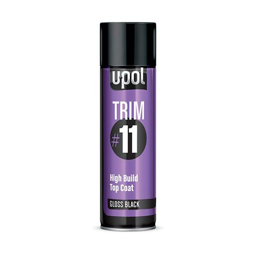 U-Pol Trim#11 High Build Top Coat Gloss Black Trimgb/AL