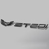 Stedi Sartin Black Banner Sticker 270Mm X 40Mm