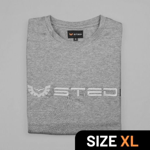 Stedi Monochrome T-Shirt Grey Extra Large Size
