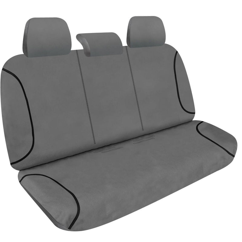Sperling Tradies Canvas Rear Grey Seat Covers Suits Hilux