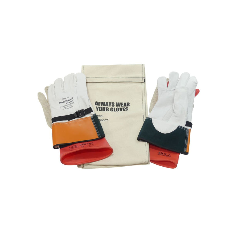 Elec. Factory Outlet Glove Kit Bag, Inners,Outers, 1000V