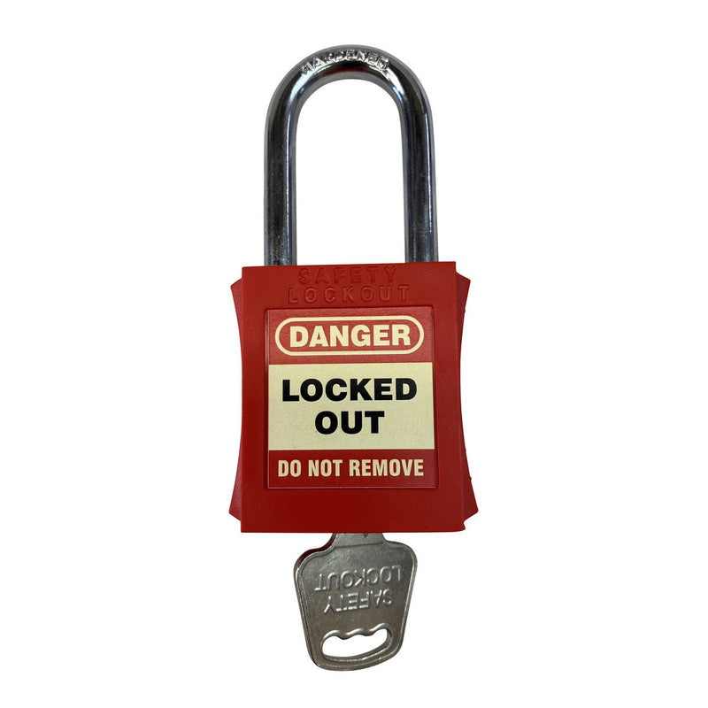 Elec. Factory Outlet Lockout Padlock PBL410