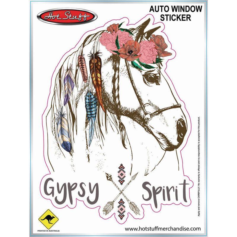 Hotstuff Automotive Window Sticker Boho Horse SH4148