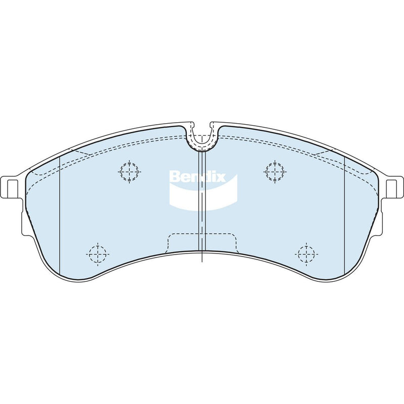 Bendix Heavy Duty Brake Pad Set Front DB2682 HD