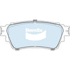 Bendix 4x4 Brake Pad Set Rear DB2634 -4WD