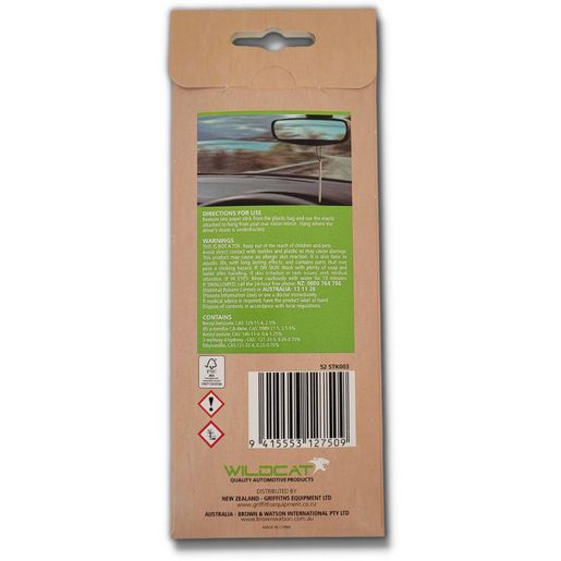 Wildcat Paper Sticks Air Freshener Strawberry 3 Pack 52