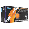 The Glove Company TGC Orange Xtra Grip Nitrile Disposable