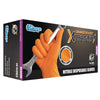 The Glove Company TGC Orange Xtra Grip Nitrile Disposable