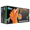 The Glove Company TGC Orange Xtra Grip Nitrile Disposable