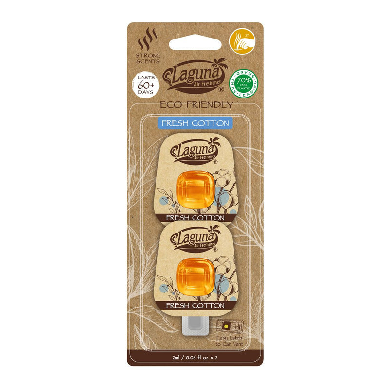WildCat Vent Air Freshener Fresh Cotton 2 Pack 52 ECV004