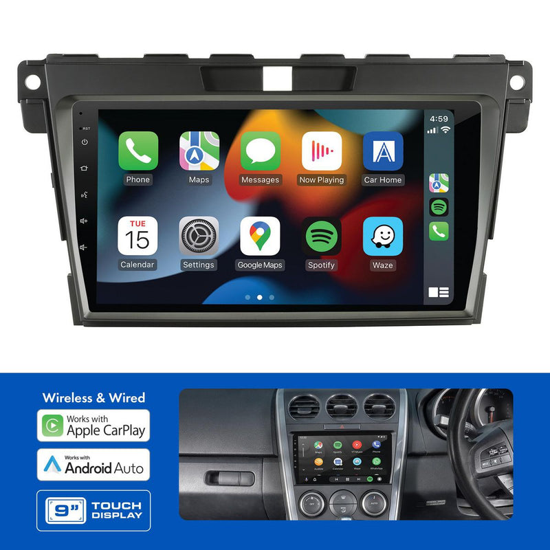 Aerpro 9In Multimedia Receiver To Suit Mazda Cx7