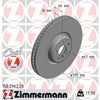 Zimmermann OE Coat Z Brake Rotor Single 395mm Front LH