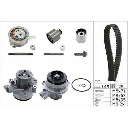 INA Water Pump & Timing Belt Kit 530 0650 32