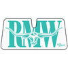 R.M. Williams Front Sunshade Aqua Logo WSRM23-AQU