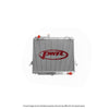 PWR Radiator 42mm fits Isuzu D-Max 3.0 TD 2012-On Auto