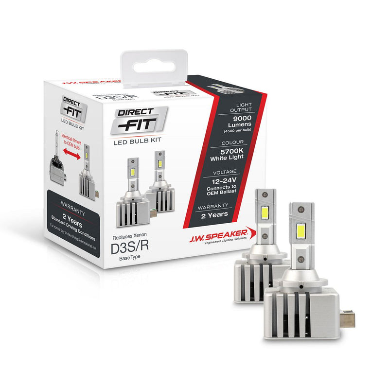 JW Speaker D3 LED Direct Fit Kit 12/24V 5700K 999000D3