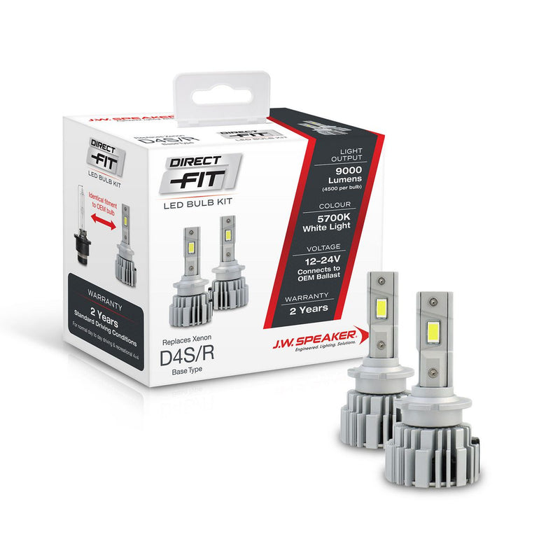 JW Speaker D4 Led Direct Fit Kit 12/24V 5700K 999000D4