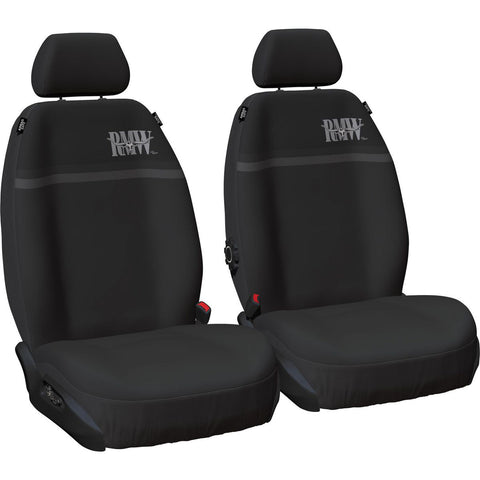 R.M. Williams Front Car Seat Covers Neoprene/Canvas Black