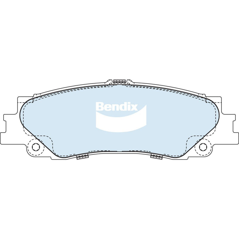 Bendix Ultimate 4WD Brake Pad Set DB2640 ULT4WD