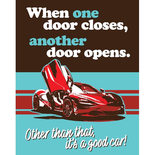 Gear Up Metal Sign - One Door RTSGS24DOOR