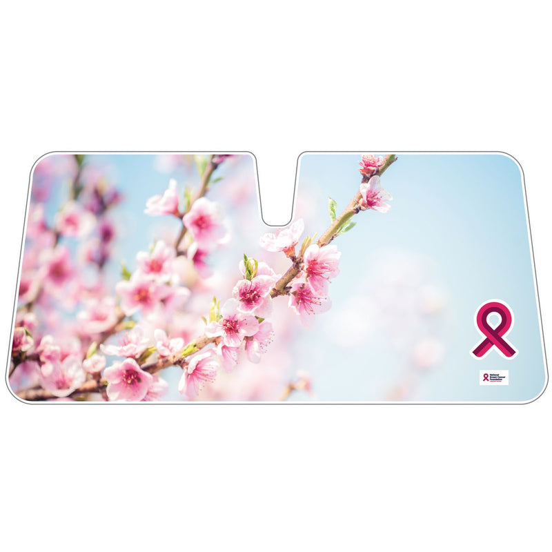 Pink Ribbon Pink Ribbon Front Sunshade Universal