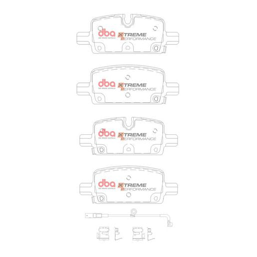 DBA Xtreme Performance Brake Pad Set DB15146XP