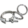 Aeroflow AF92-2500 2.5" V Band Clamp Kit 2 X Weldrings 1