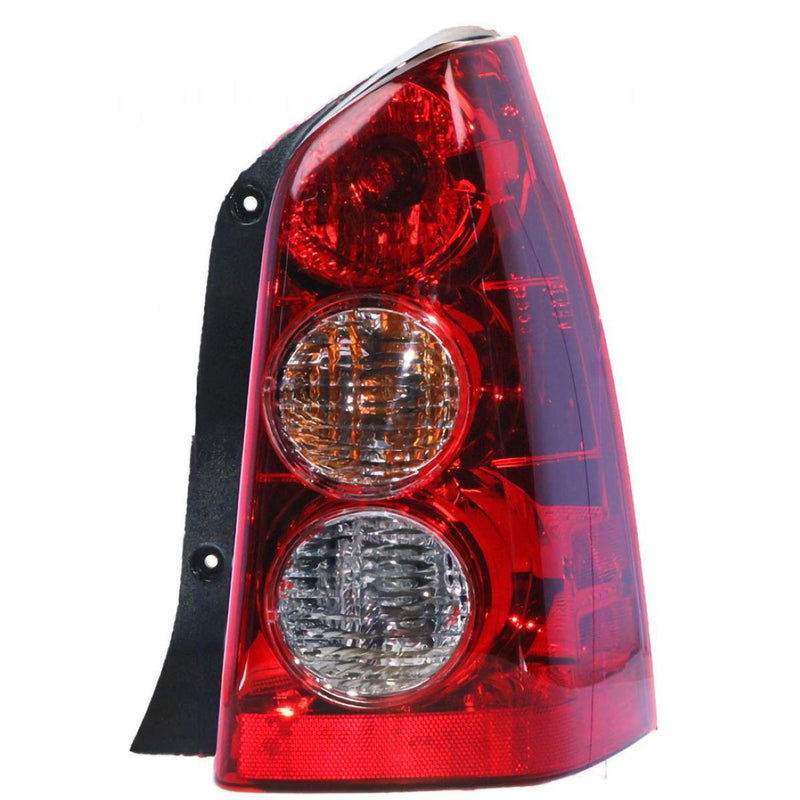 APG All Crash Black Red/Clear Tail Lamp Drivers Side