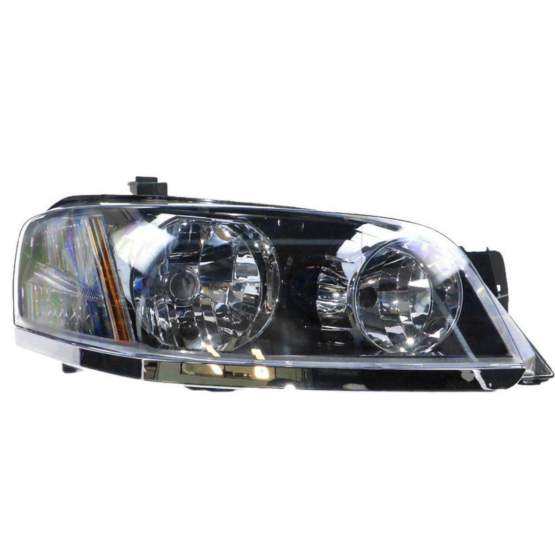 APG All Crash Black Head Lamp Drivers Side Certified