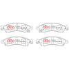 DBA Street Performance Brake Pad Set Front DB1353SP