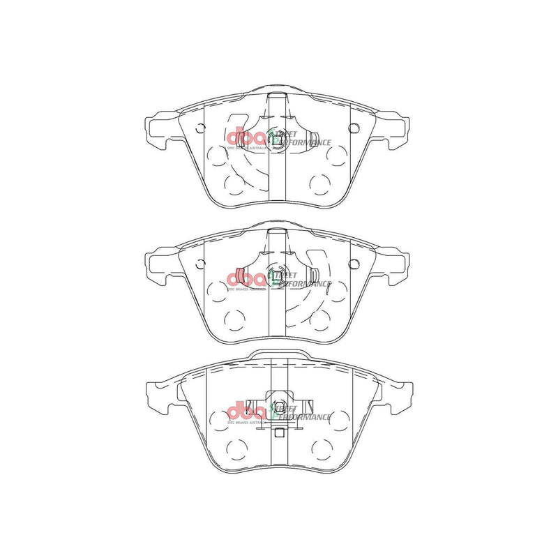 DBA Street Performance Brake Pad Set Front DB2176SP