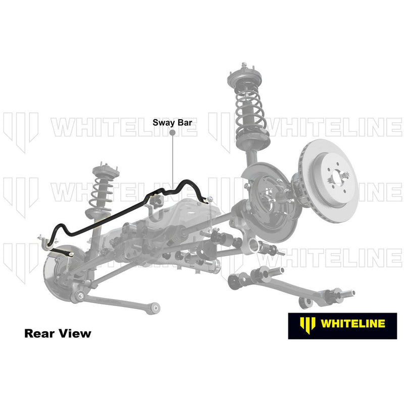 Whiteline BNR13Z Sway Bar 18mm HD Blade Adjustable fits