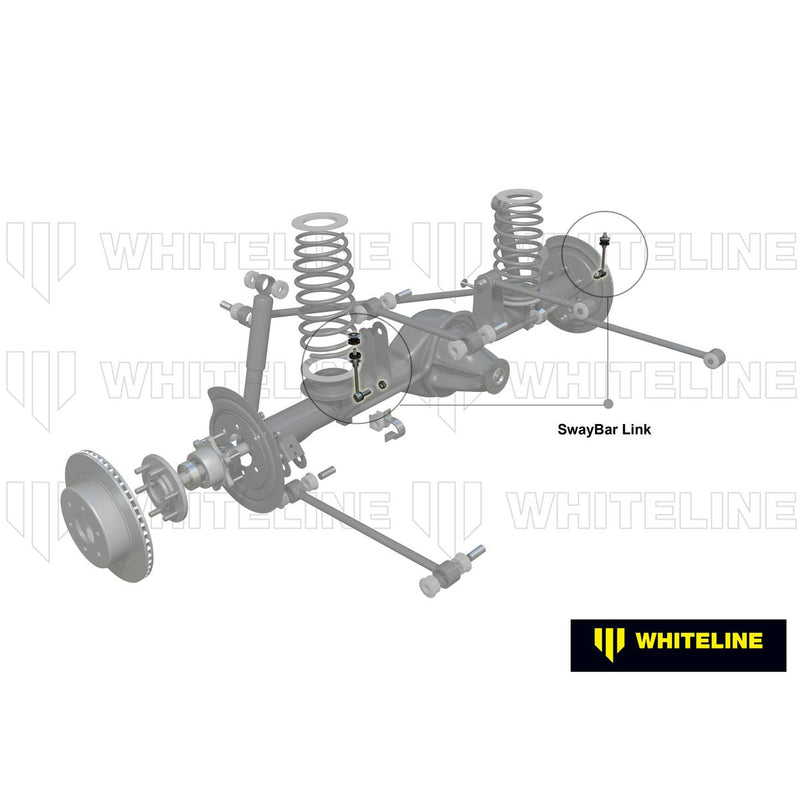Whiteline W23440 Sway Bar -Link Assembly fits Toyota