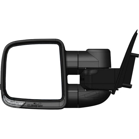 Clearview Compact Towing Mirrors, Black Pair