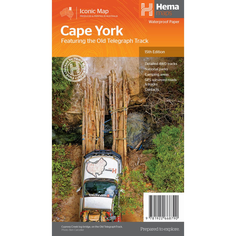 Hema Maps Cape York 15th Edition 9781922668790