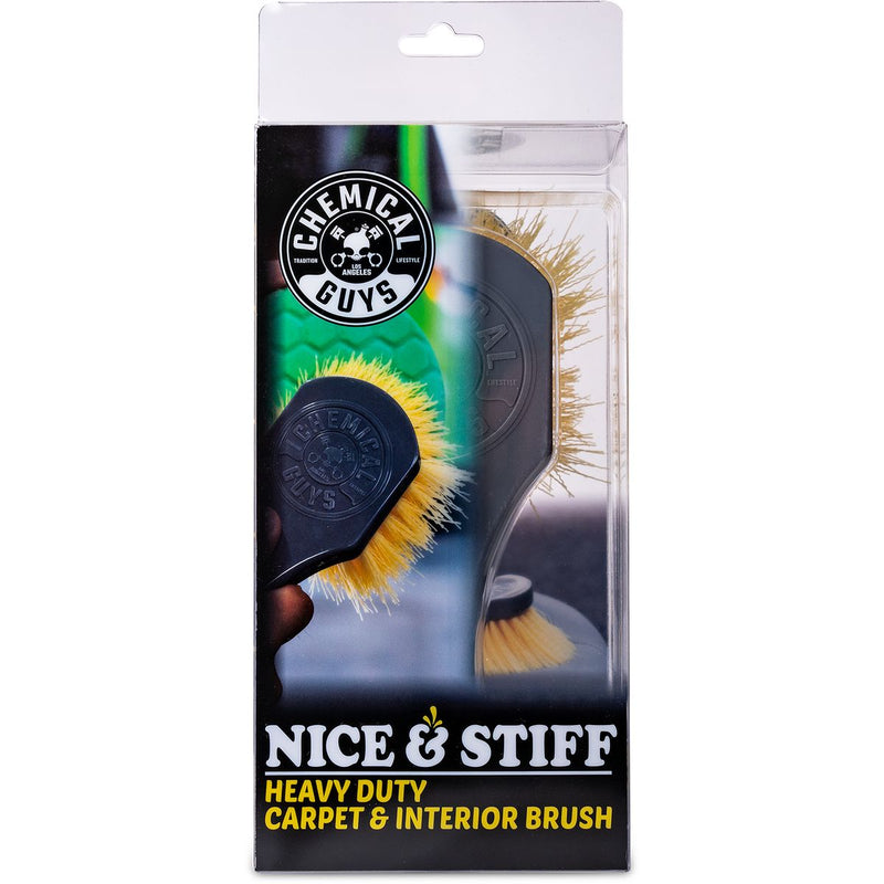 Chemical Guys Yellow Stiffy Vehicle Detailing Brush ACCG02