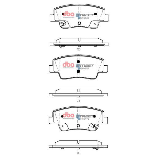 DBA Street Series Brake Pad Set DB15206SS