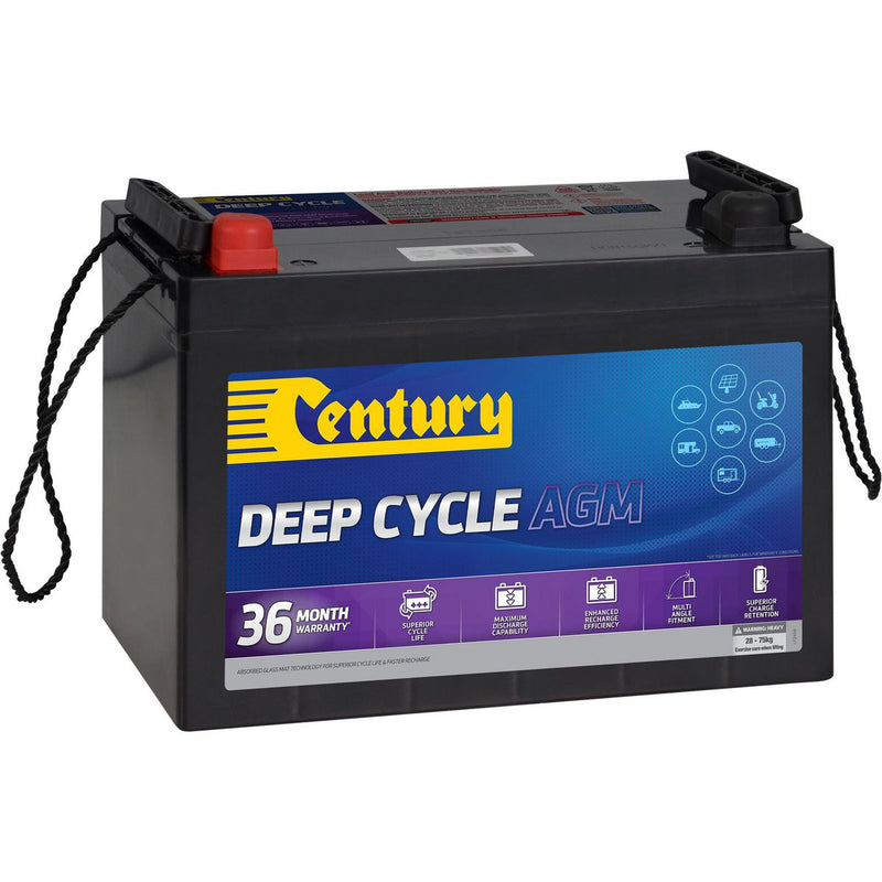 Century AGM Deep Cycle Battery 105Ah C12-105XDA