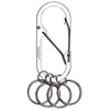 KeySafe Double-Gate Oval Stainless Steel Carabiner