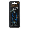 KeySafe Double-Gate Oval Stainless Steel Carabiner