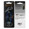 KeySafe Double-Gate Oval Stainless Steel Carabiner