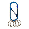 KeySafe Double-Gate Oval Stainless Steel Carabiner