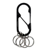 KeySafe Double-Gate Oval Stainless Steel Carabiner